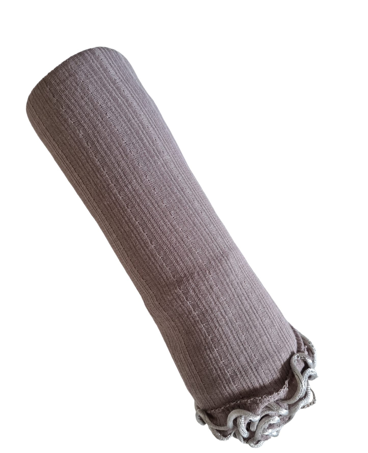 Ribbel Jersey Scarf Met Lint
