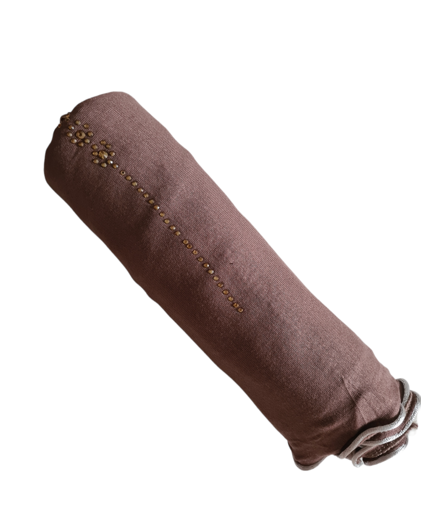 Jersey Scarf Met Lint En Steentjes