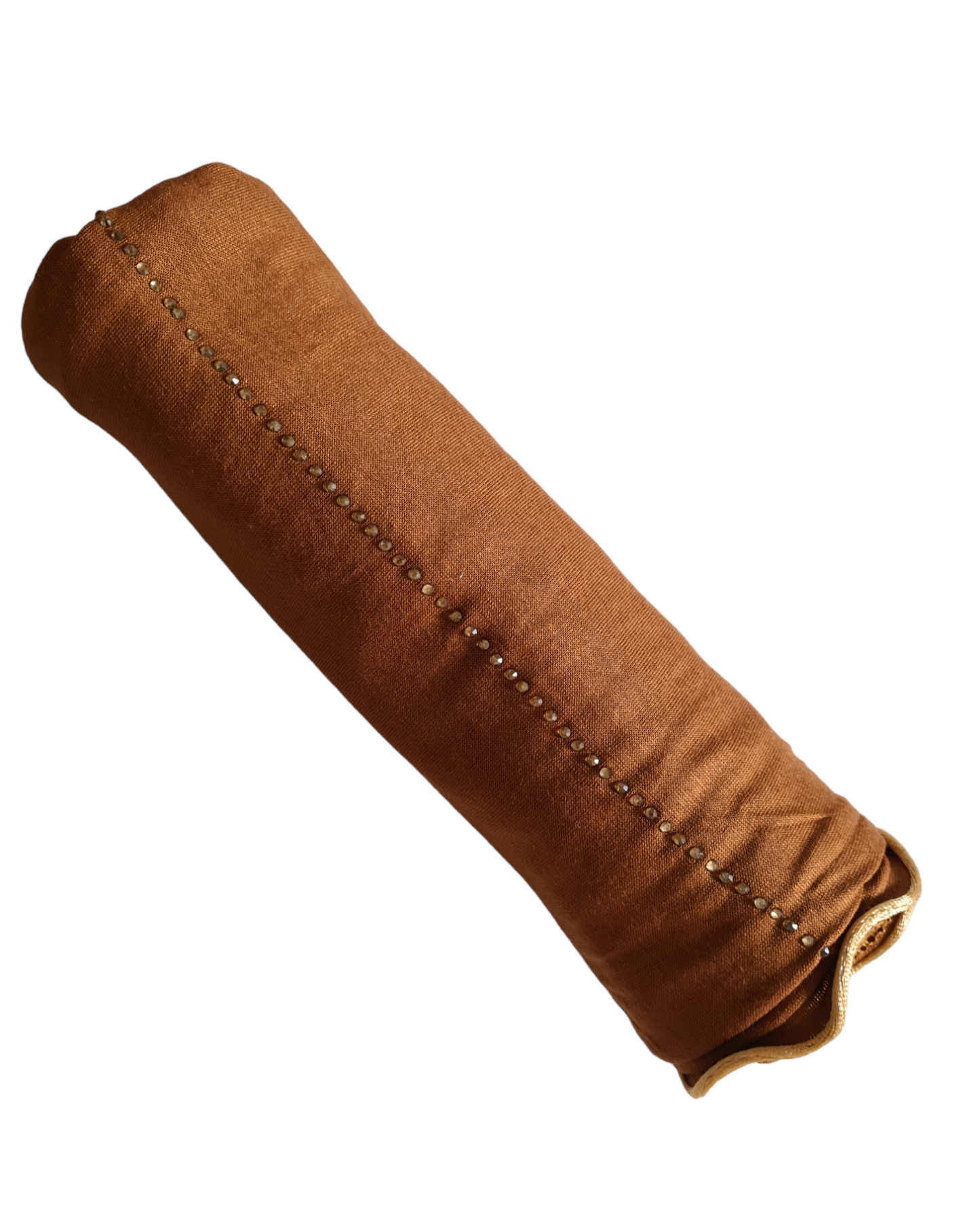 Jersey Scarf Met Lint En Steentjes