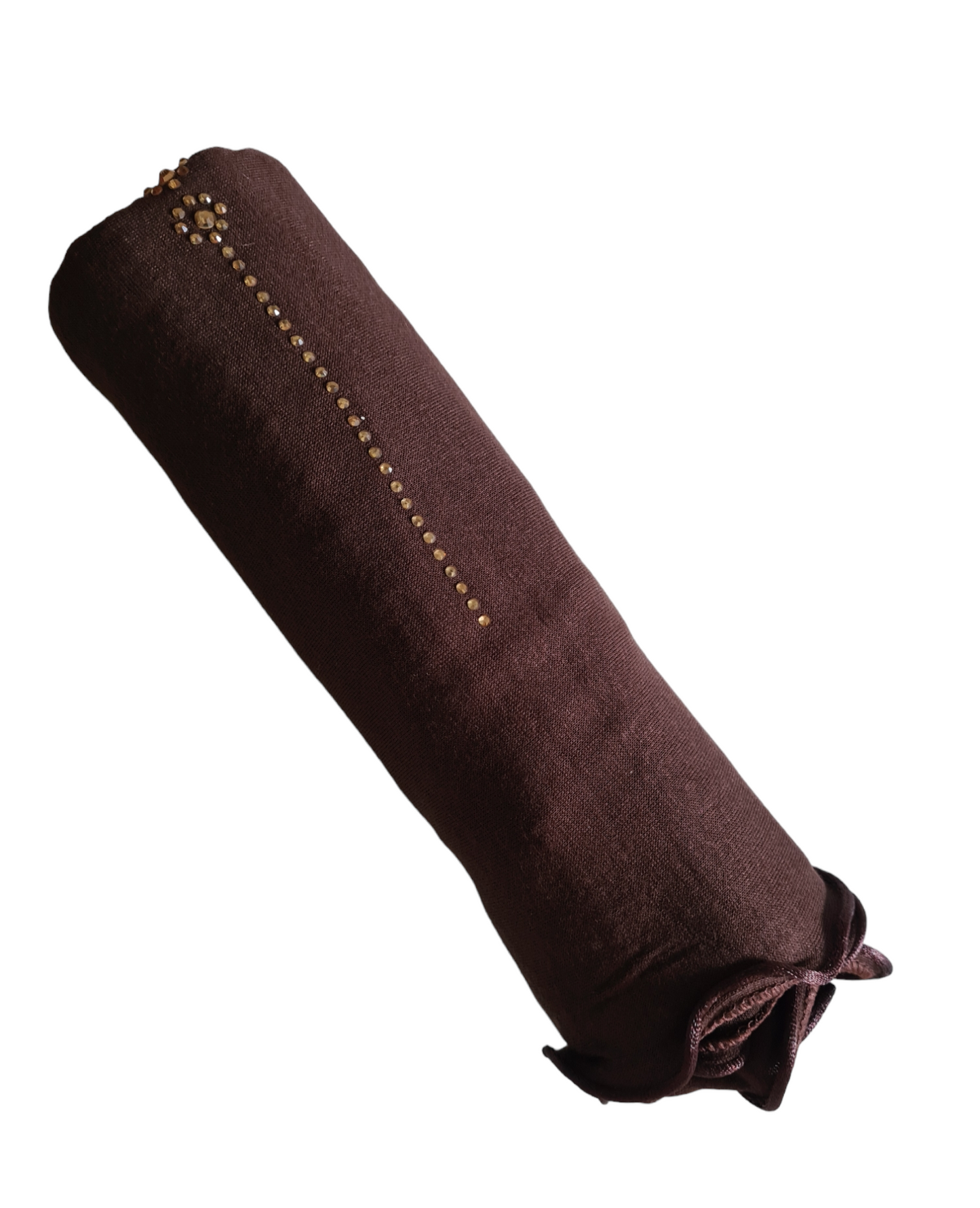 Jersey Scarf Met Lint En Steentjes