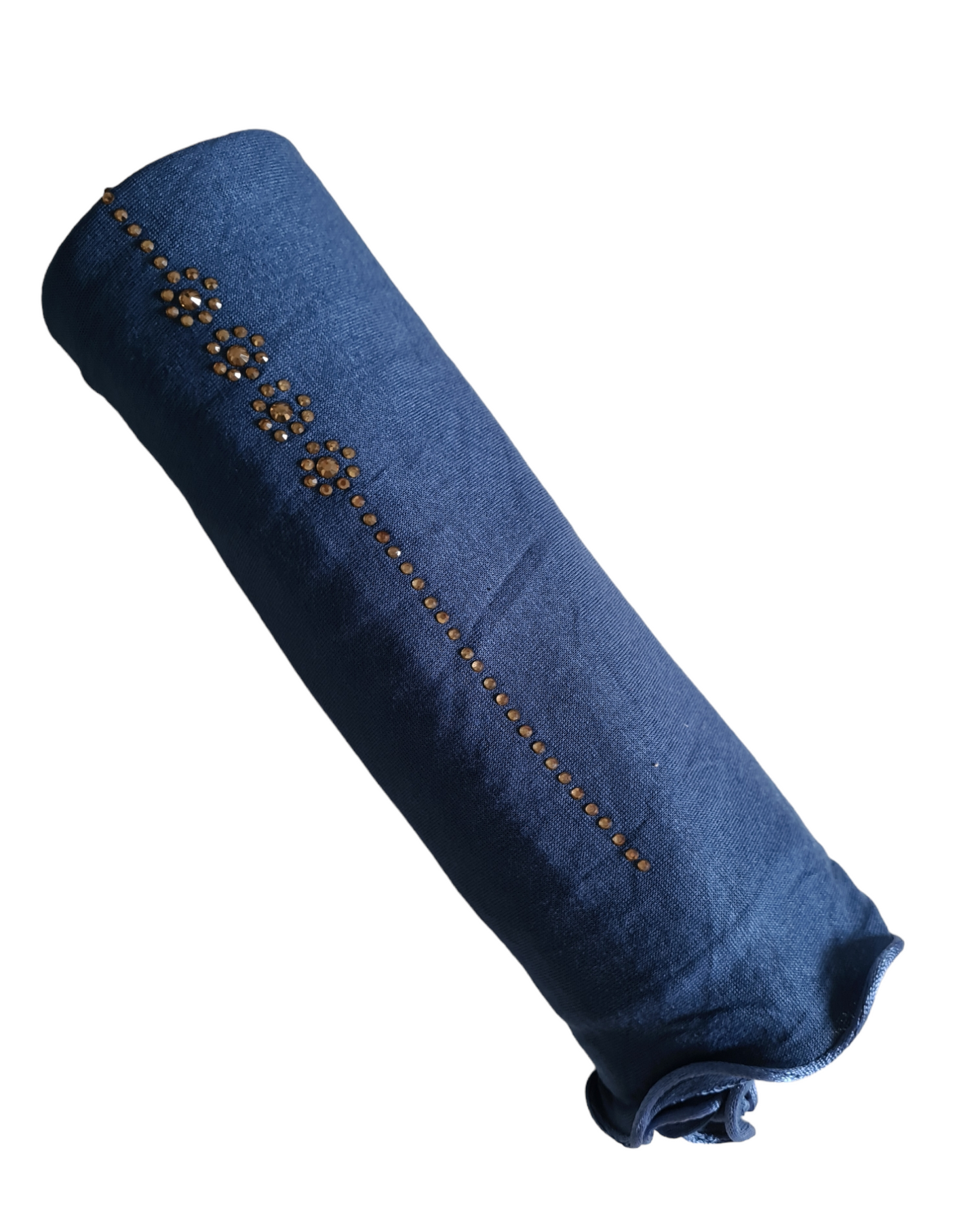 Jersey Scarf Met Lint En Steentjes