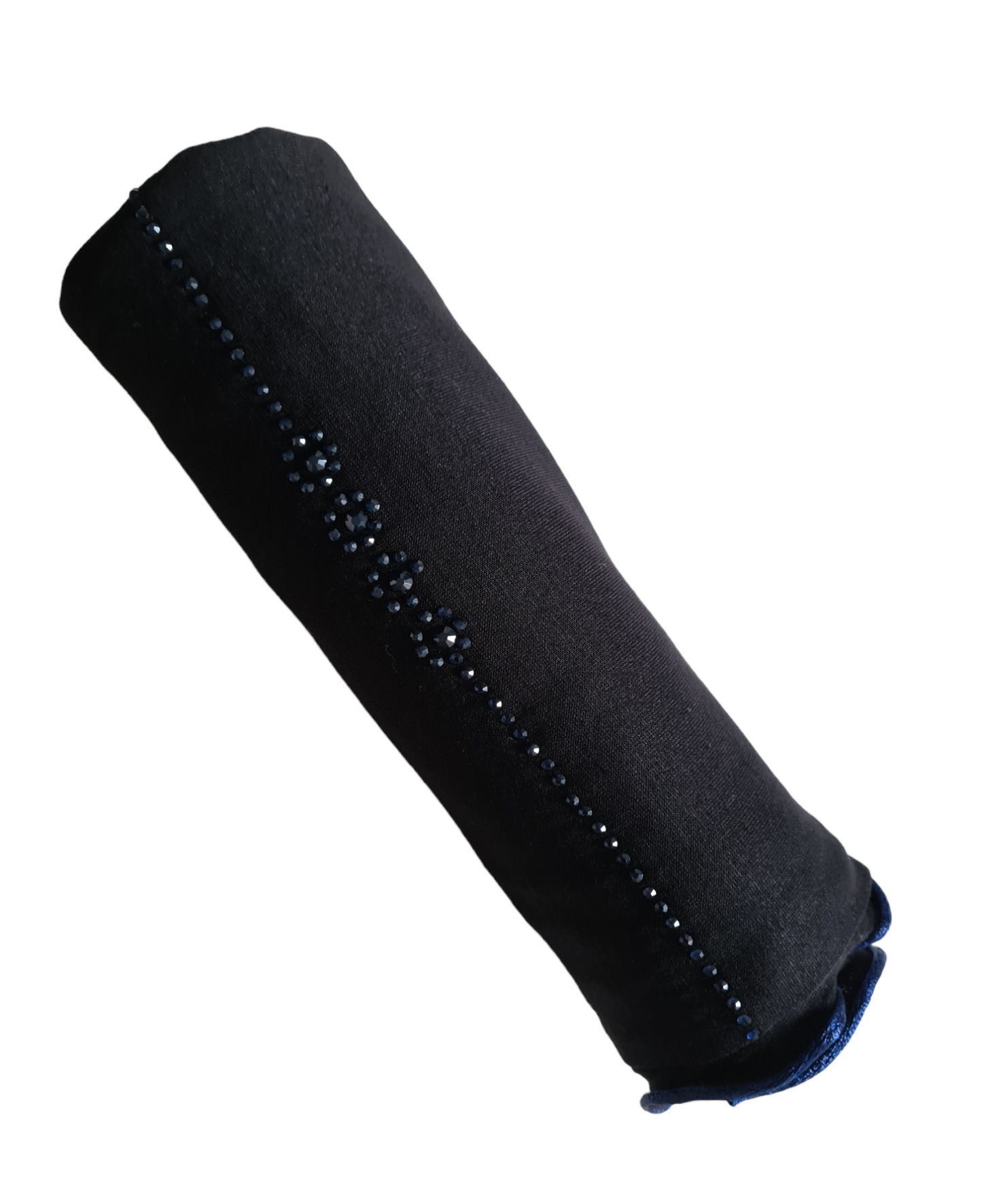 Jersey Scarf Met Lint En Steentjes