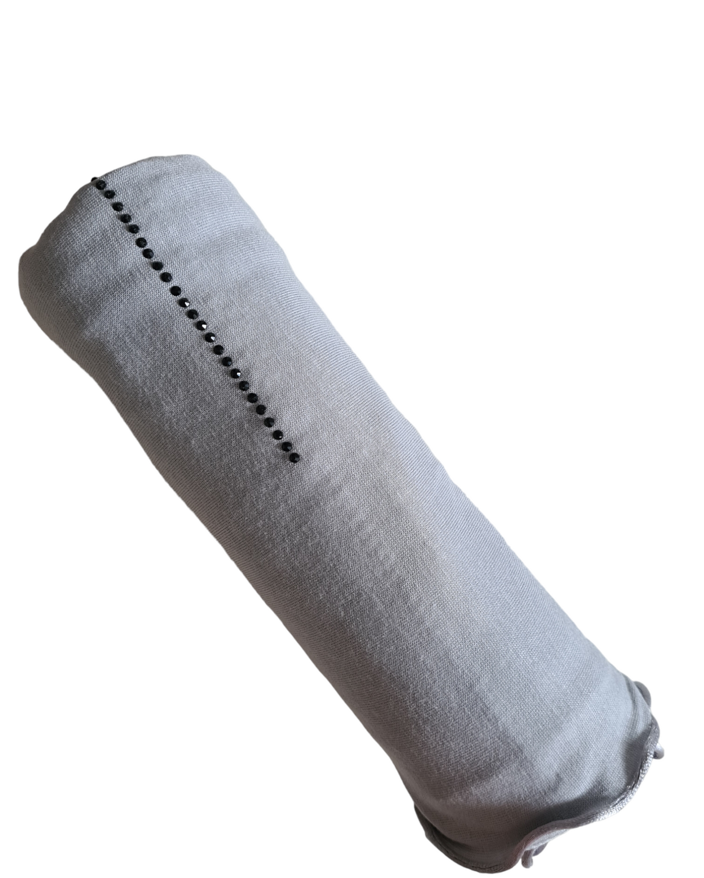 Jersey Scarf Met Lint En Steentjes