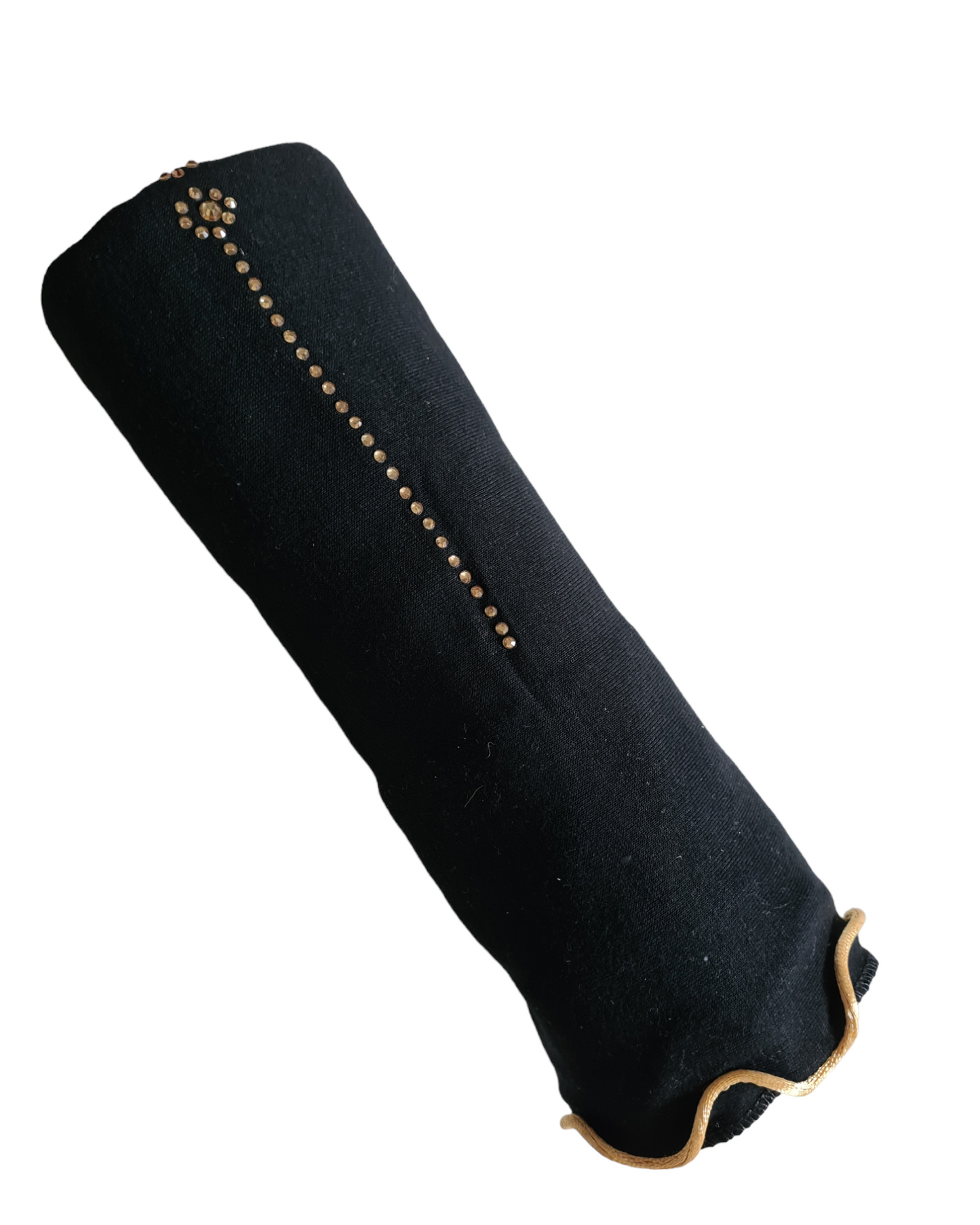 Jersey Scarf Met Lint En Steentjes