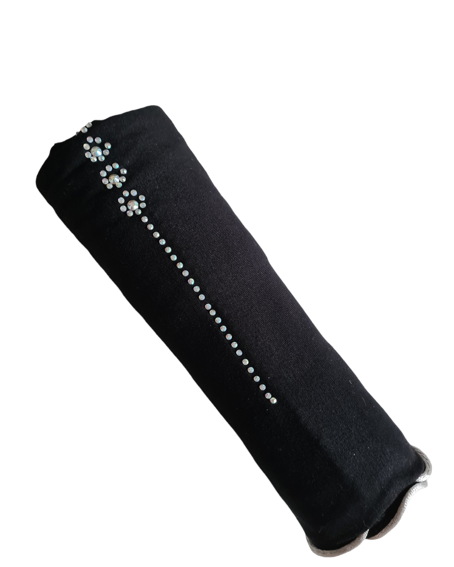 Jersey Scarf Met Lint En Steentjes