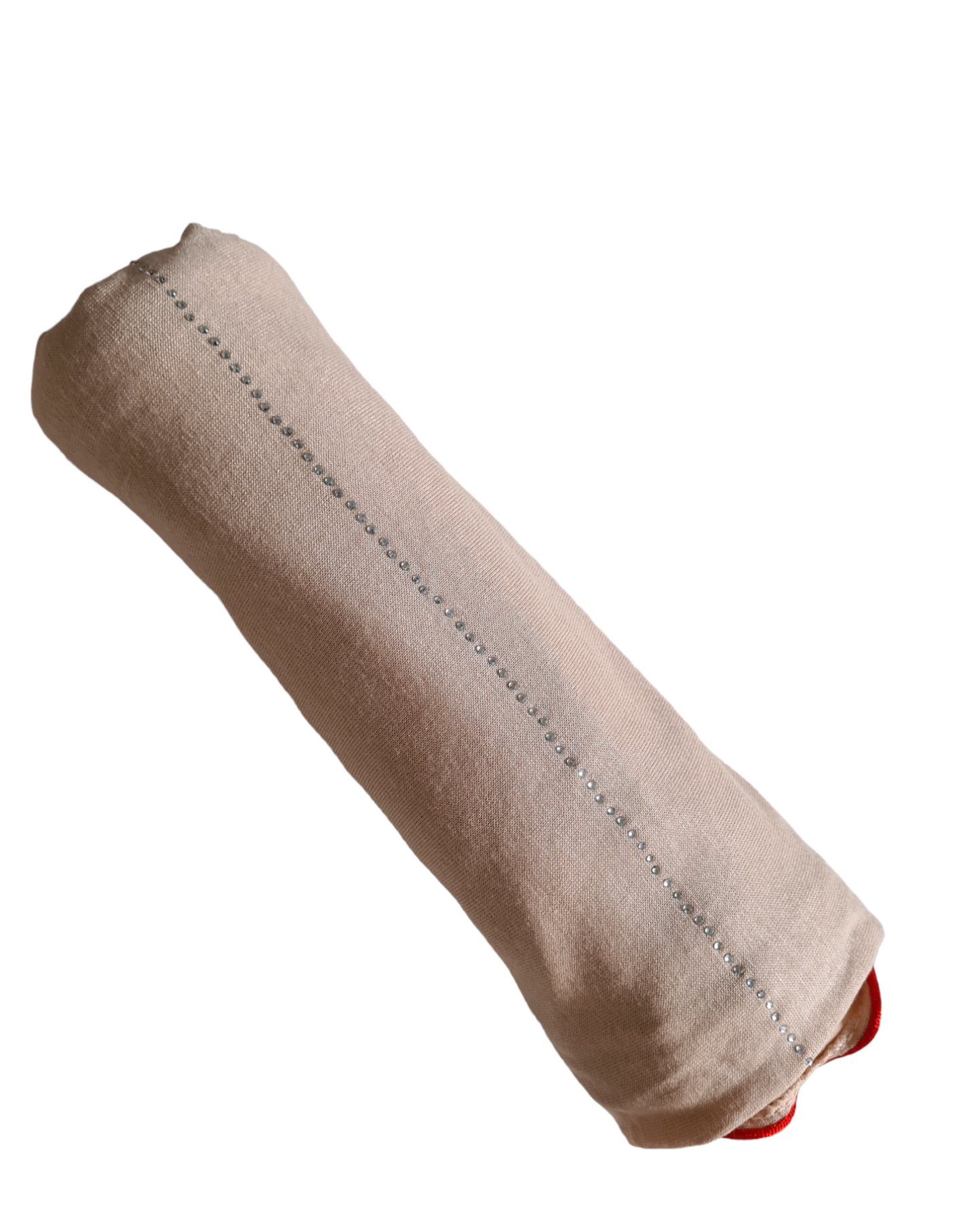 Jersey Scarf Met Lint En Steentjes