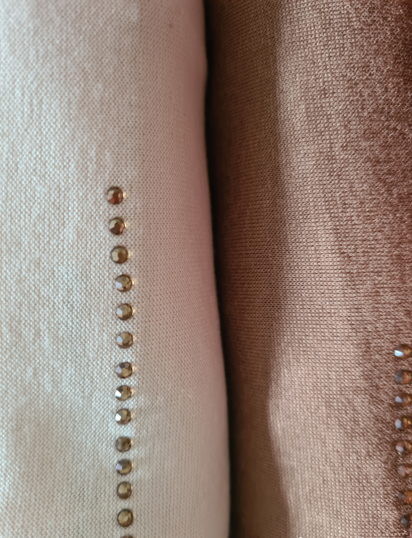 Jersey Scarf Met Lint En Steentjes