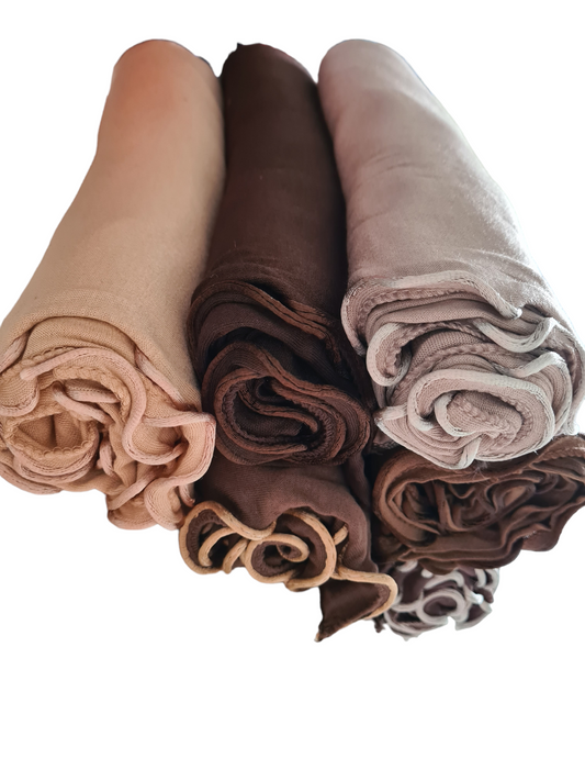 Jersey Scarf Met Lint