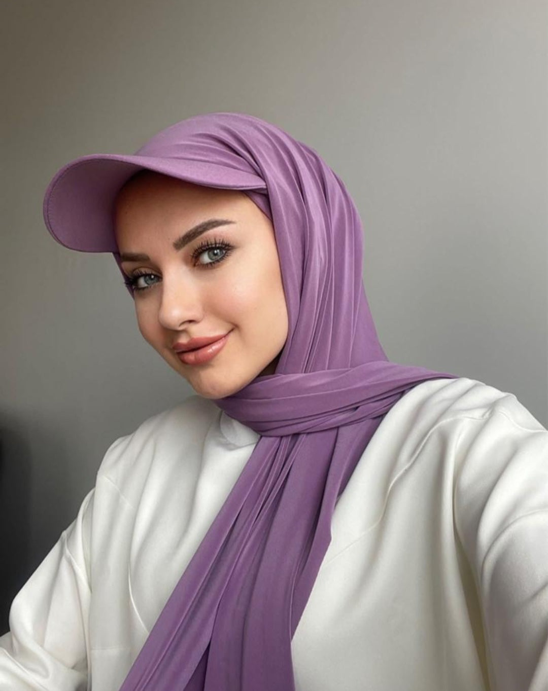 Hijab met cap