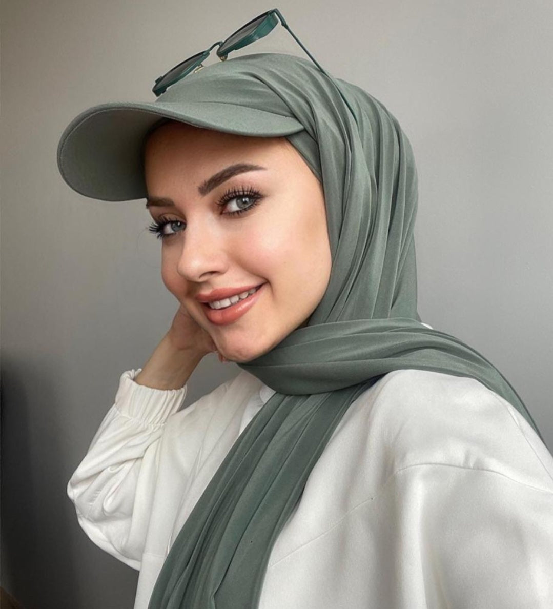 Hijab met cap