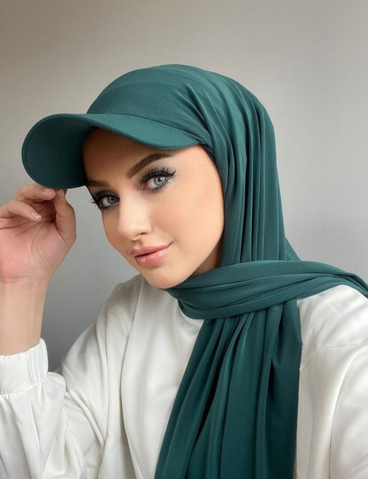 Hijab met cap