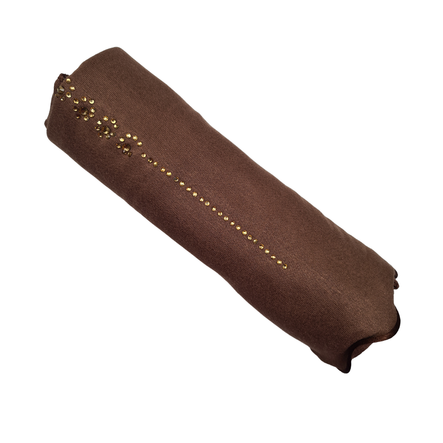 Jersey Scarf Met Lint En Steentjes