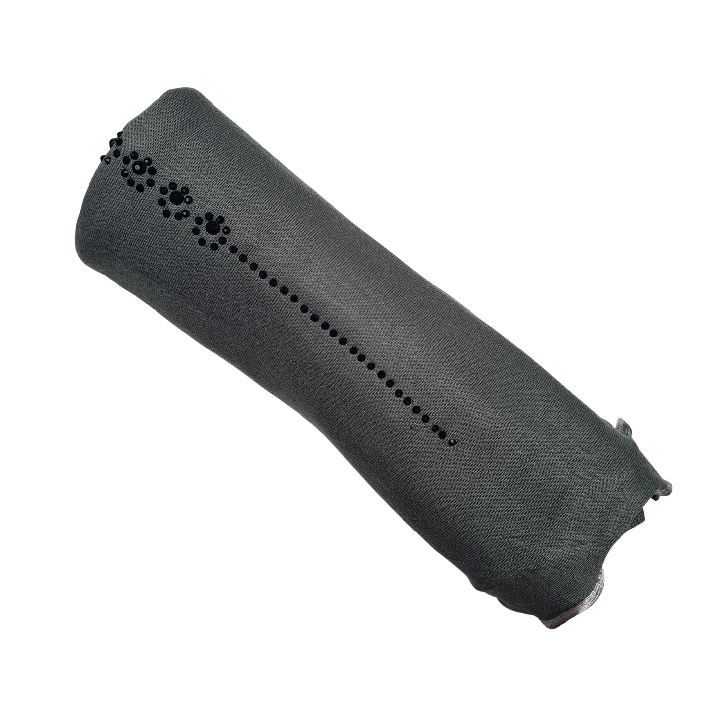 Jersey Scarf Met Lint En Steentjes