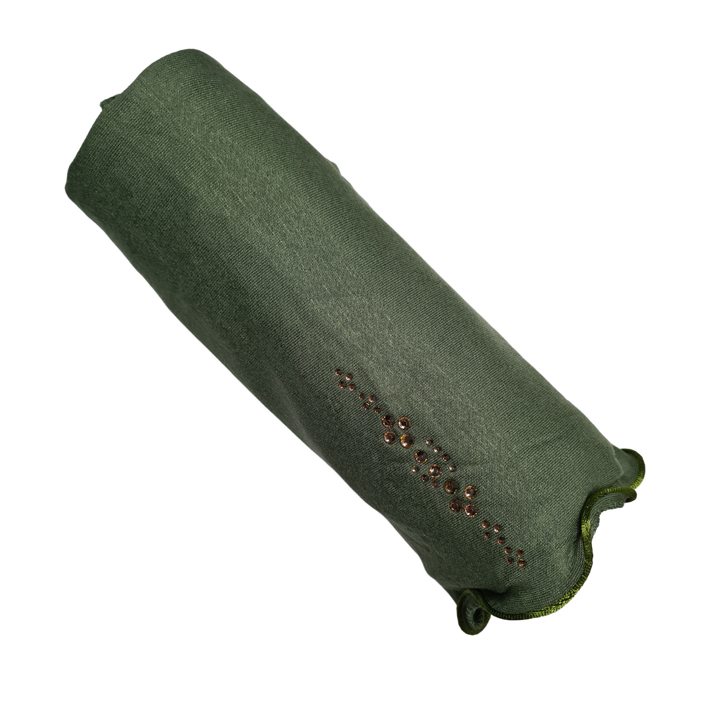 Jersey Scarf Met Lint En Steentjes