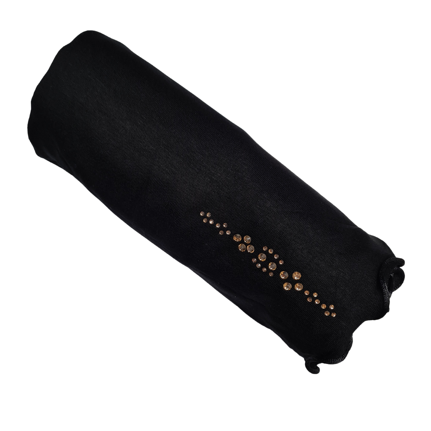 Jersey Scarf Met Lint En Steentjes